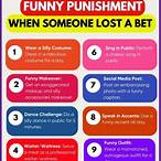 funny bet punishments